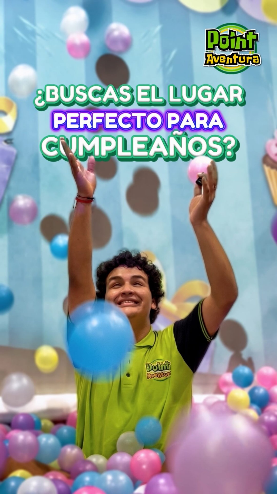 Point Aventura Facebook ad: ¡El cumple más épico lo tienes en Point…
