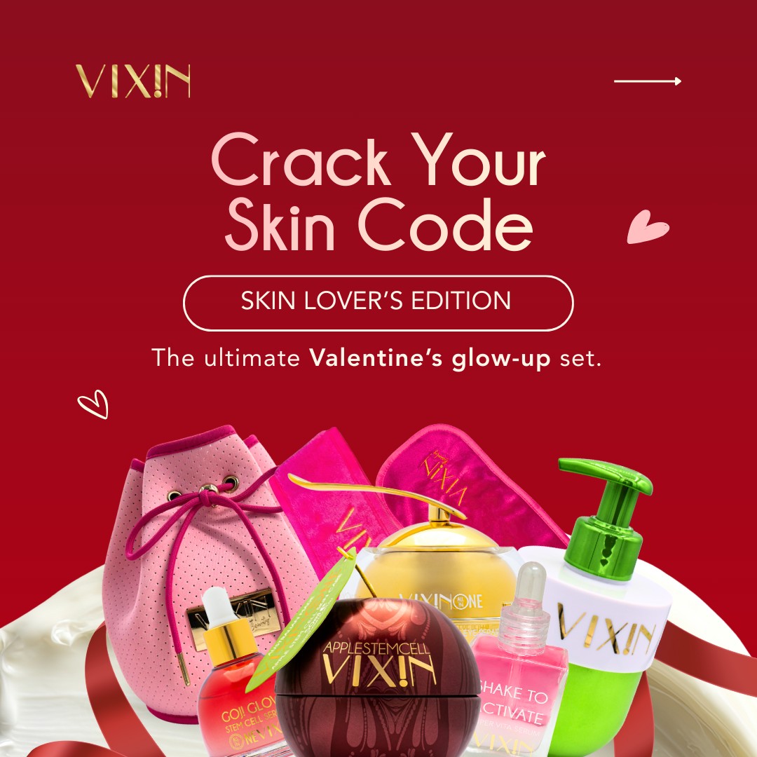 Vixin Facebook ad: Crack your glow code