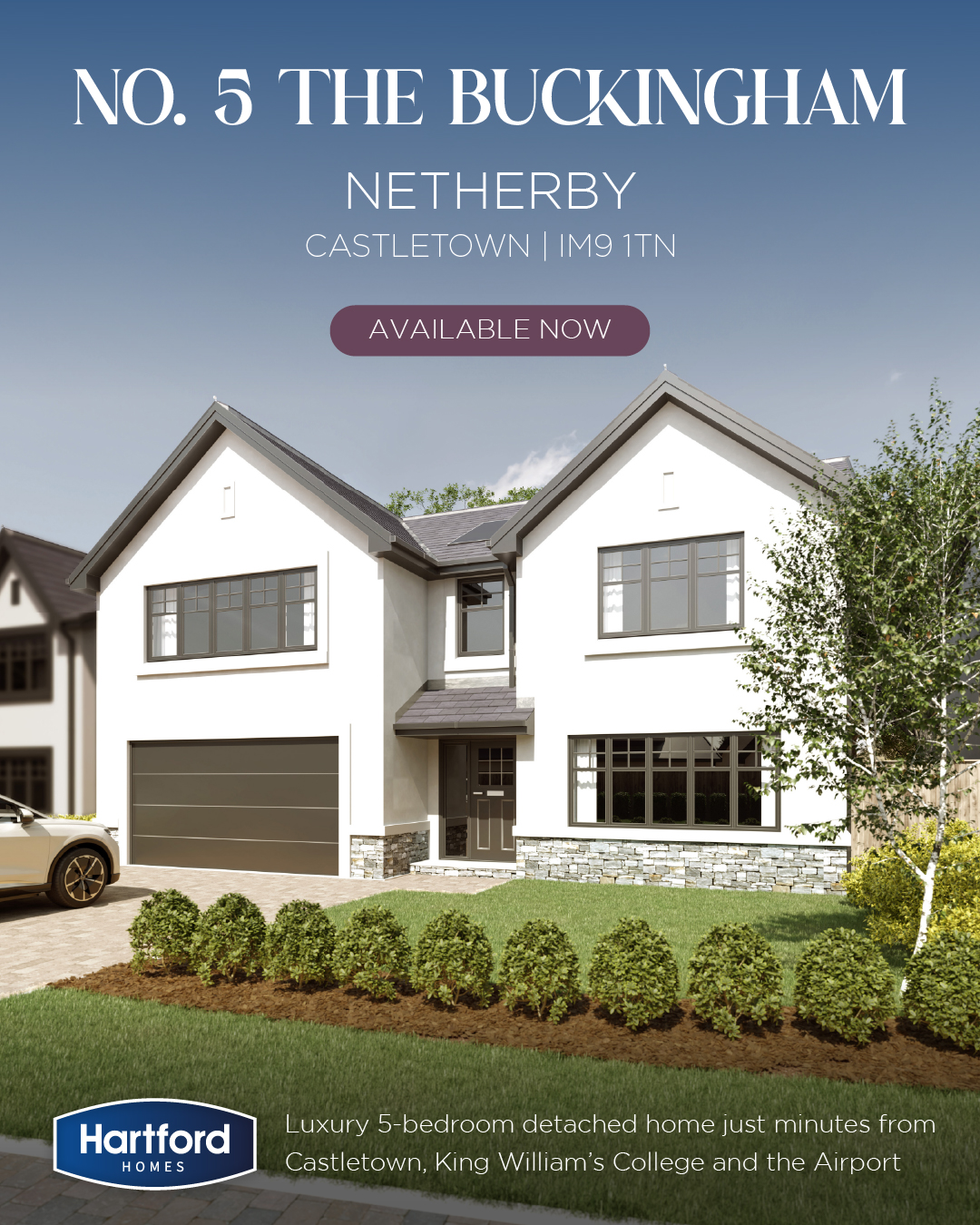Hartford Homes Facebook ad: Available Now: No.