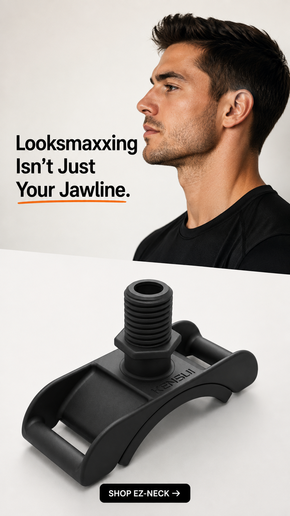 Kensui Fitness Facebook ad: Looksmaxxing Isn't Just Your Jawline