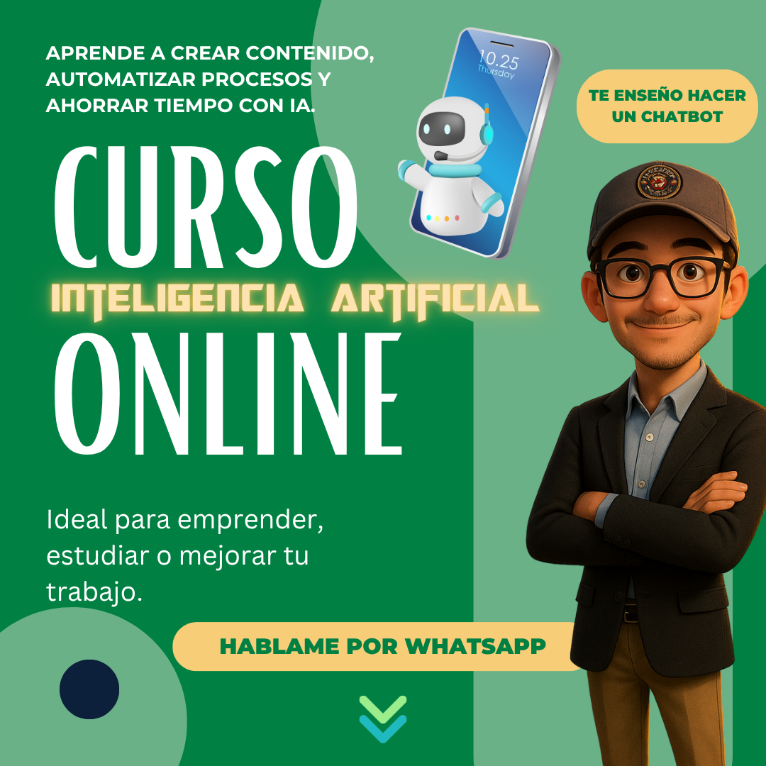 Cursos "Emprende Fácil" e "Inteligencia Artificial" Facebook ad