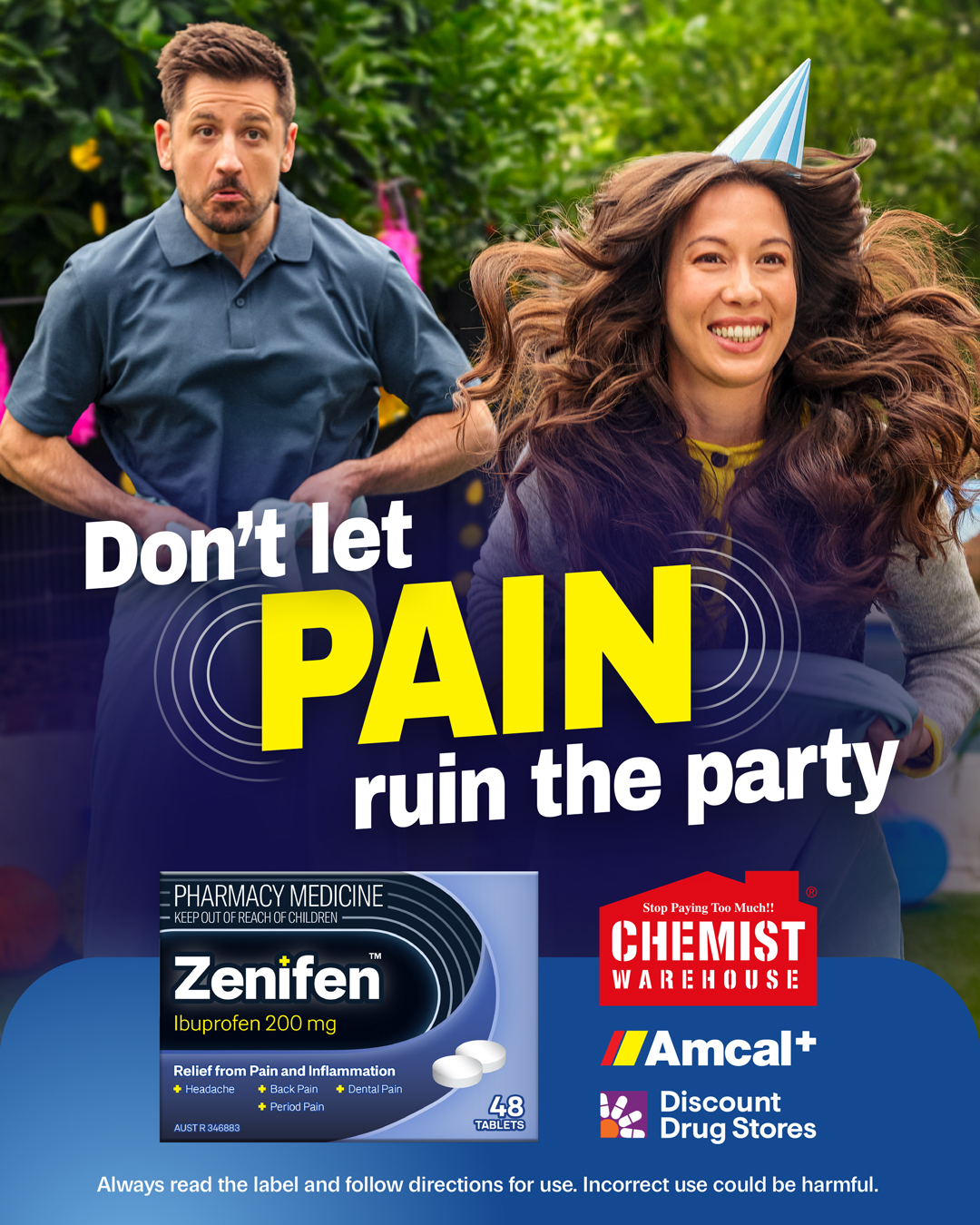 Chemist Warehouse Facebook ad