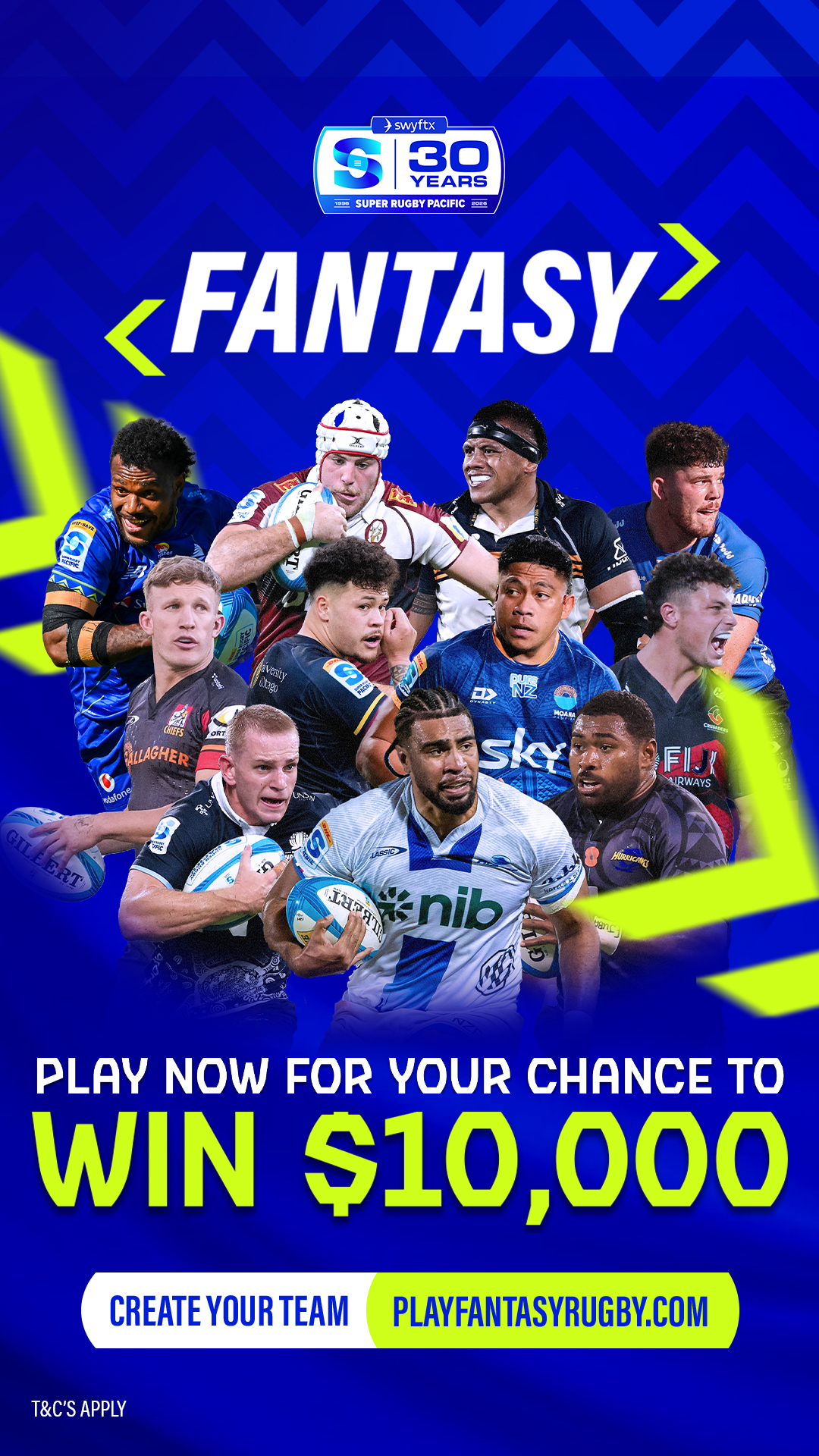 Super Rugby Pacific Facebook ad