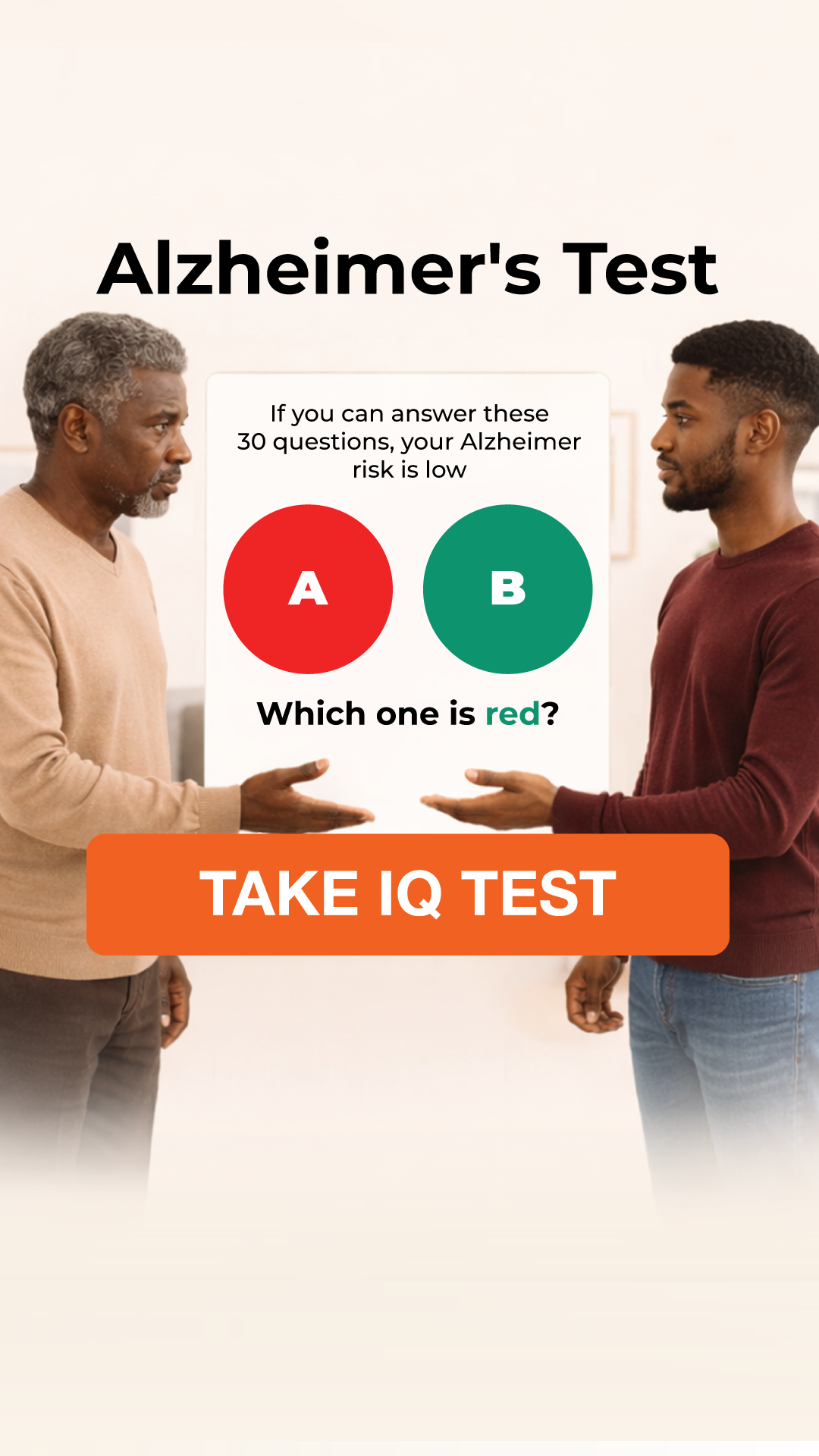 My IQ Facebook ad