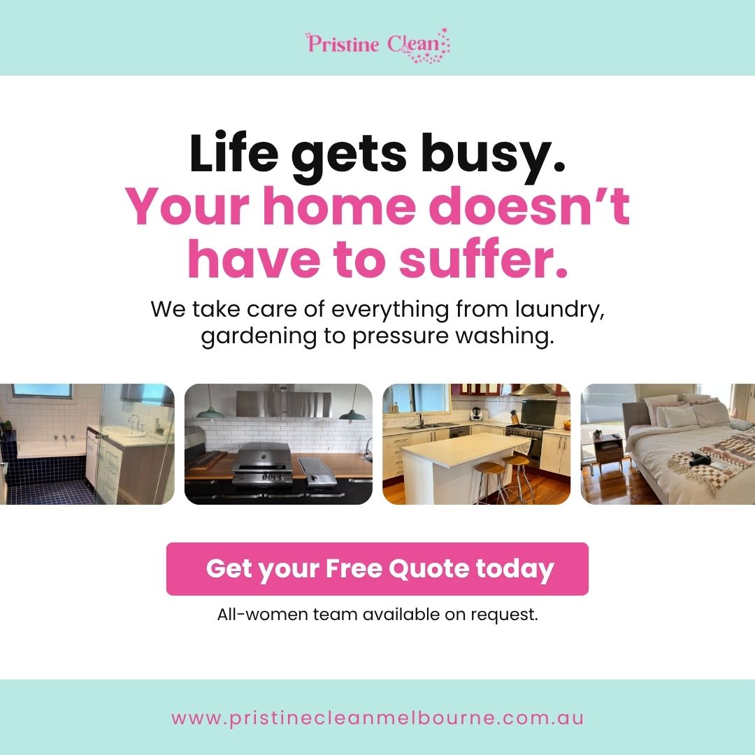 Pristine Clean Melbourne Facebook ad