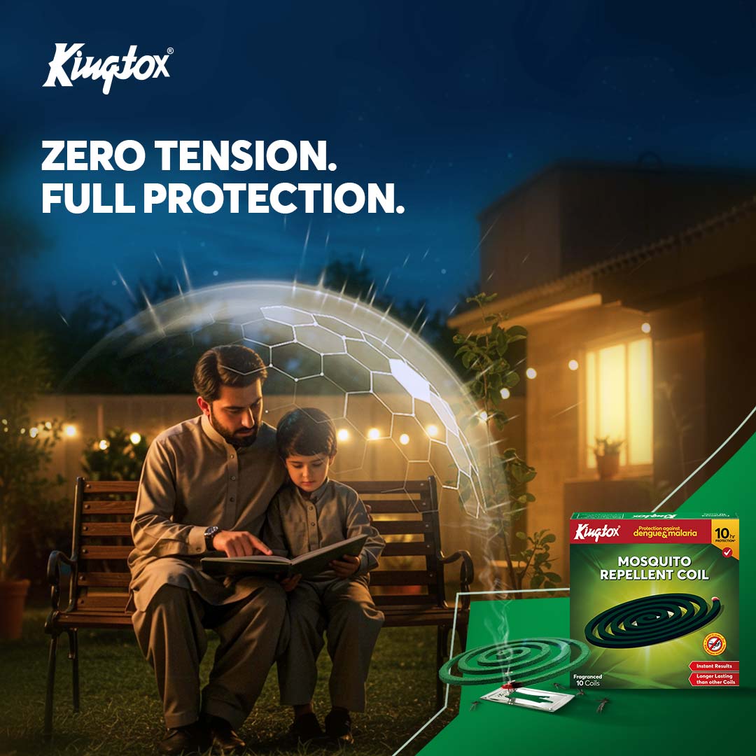 Kingtox Facebook ad: Protecting your space both inside and outside.