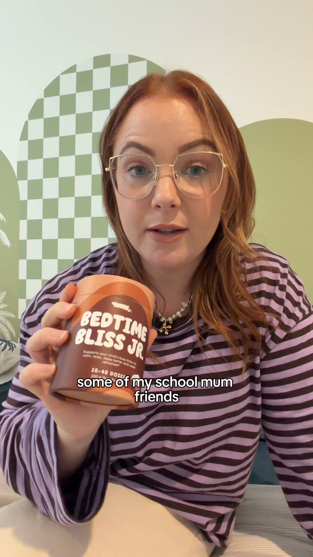 Voomie Supplements Facebook ad: For kids who struggle to wind down