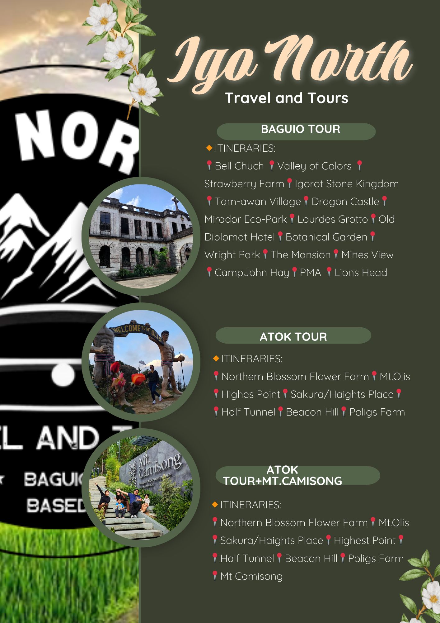 Igo North Travel and Tours Facebook ad: Looking for a relaxing escape from the busy…