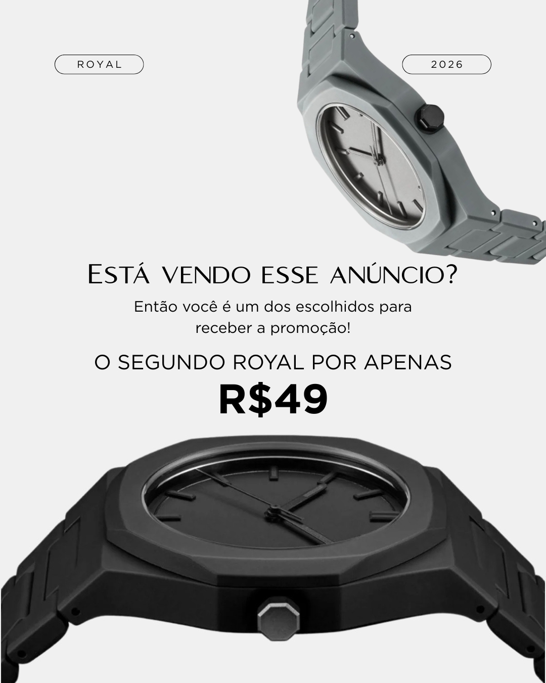 Royal Watches Facebook ad