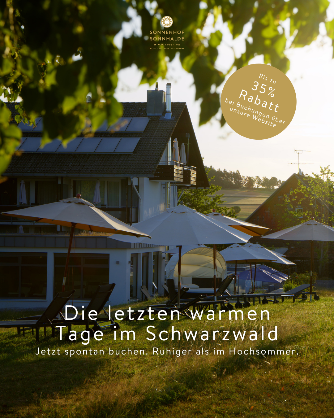 Wellnesshotel Sonnenhof & Sonnhalde Facebook ad