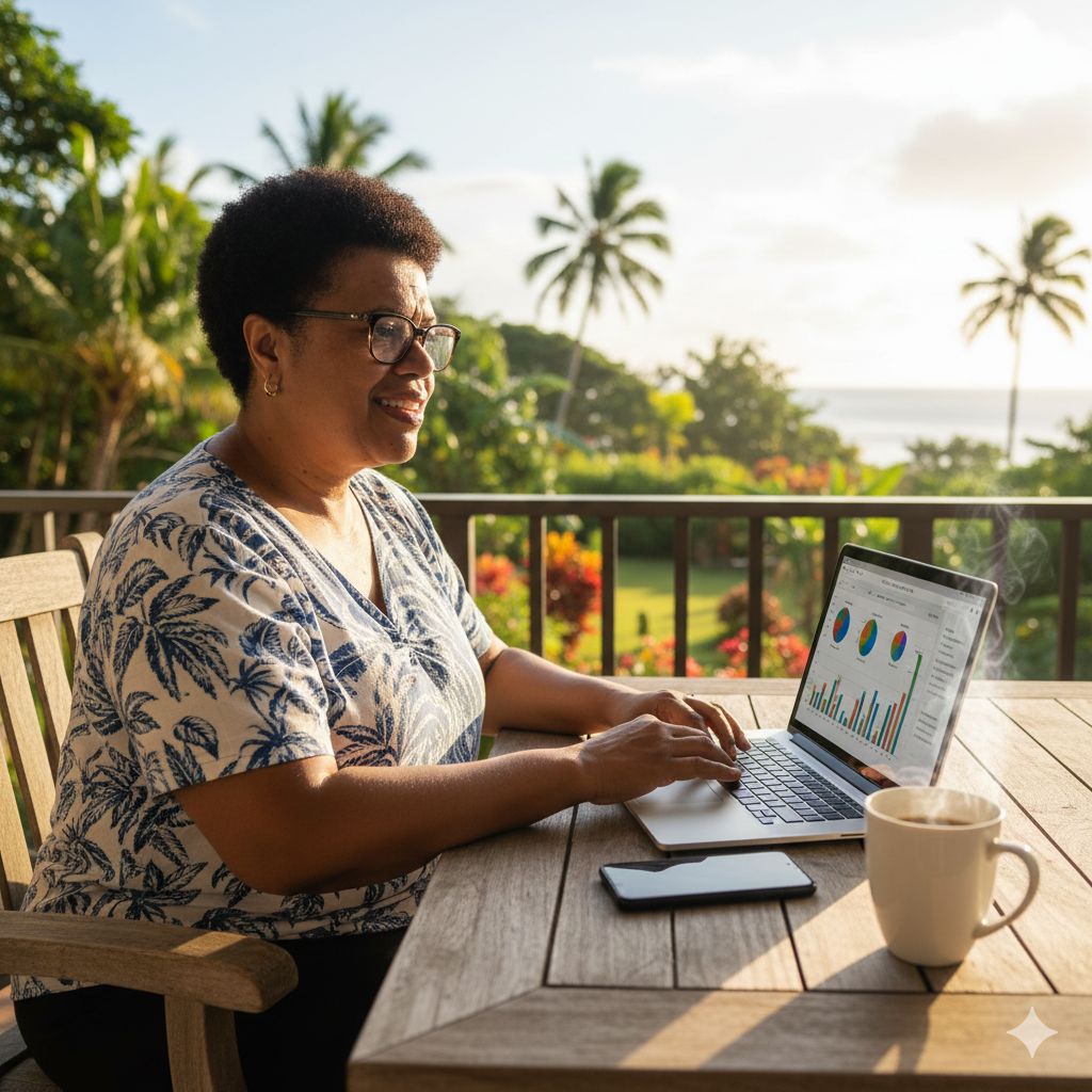 NATE's Digital Online Business Facebook ad: The Art of the Slow Morning