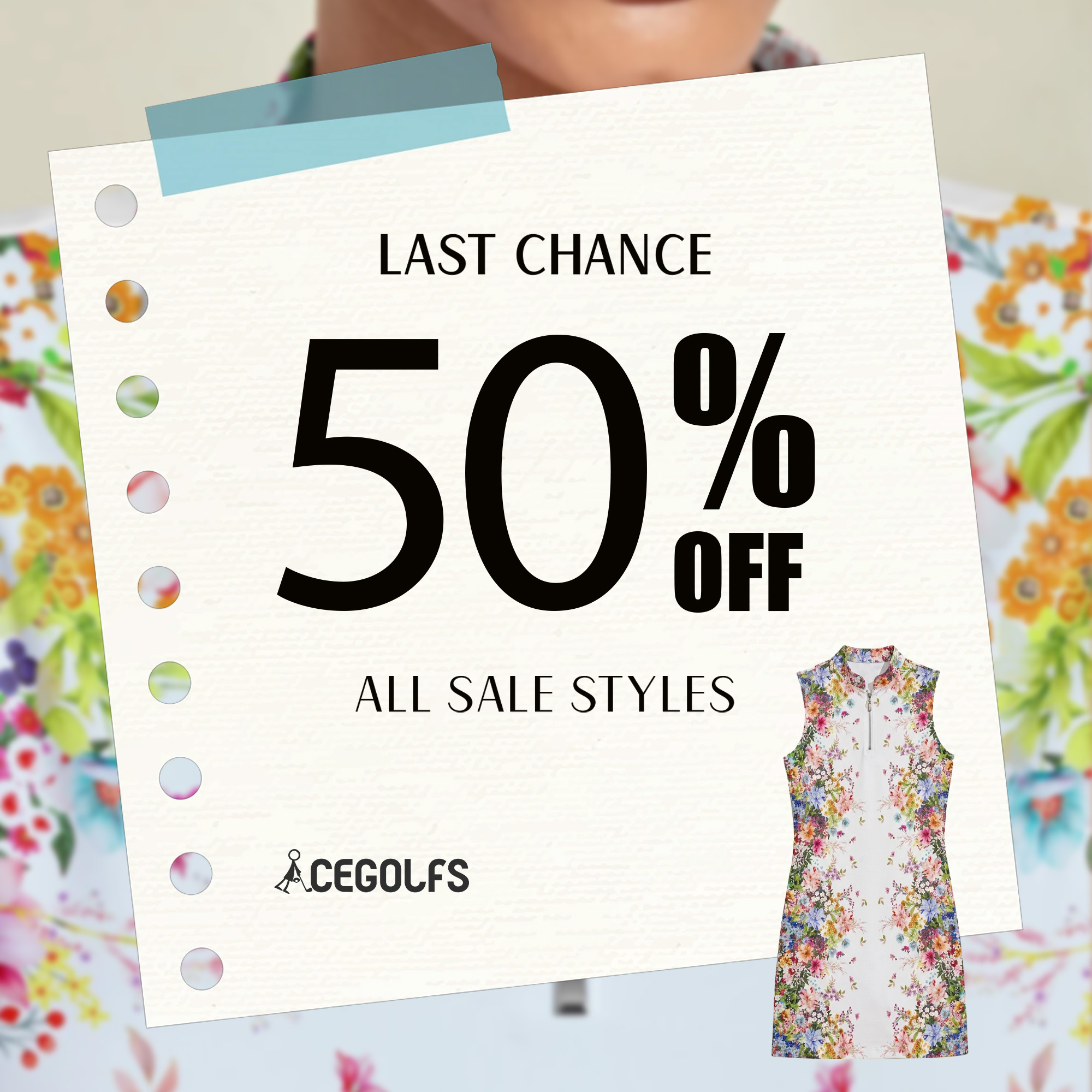 Acegolfs Facebook ad