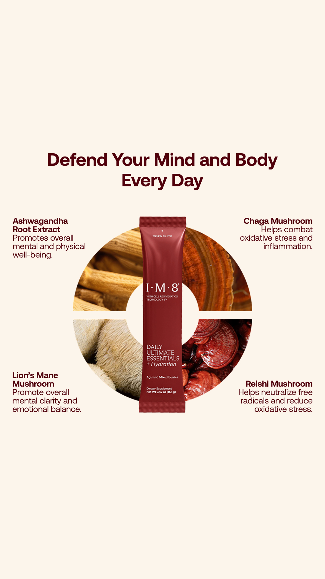 IM8 Health Facebook ad
