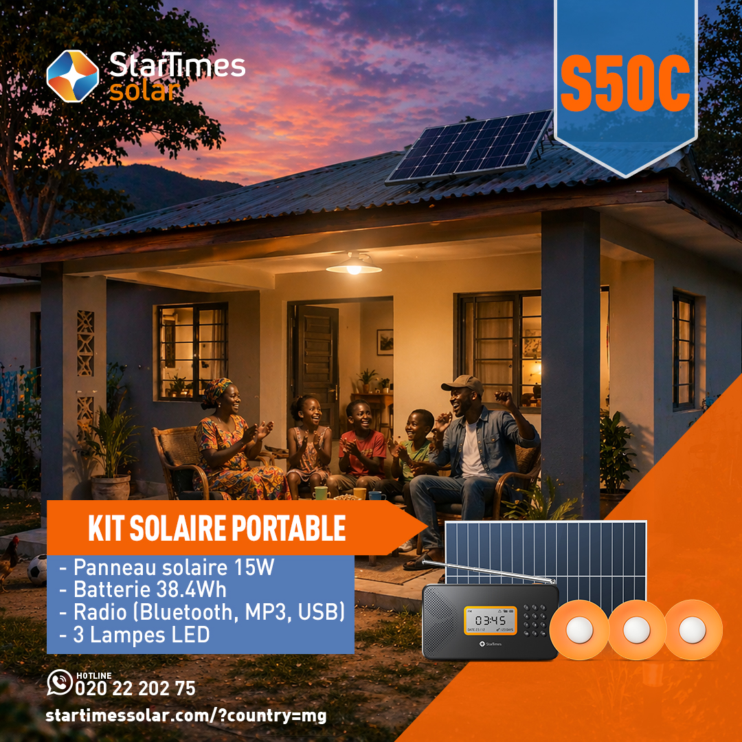 StarTimes solaire - MG Facebook ad: 𝗦𝗧𝗔𝗥𝗧𝗜𝗠𝗘𝗦 𝗦𝗢𝗟𝗔𝗥: 𝗗𝗘𝗨𝗫…