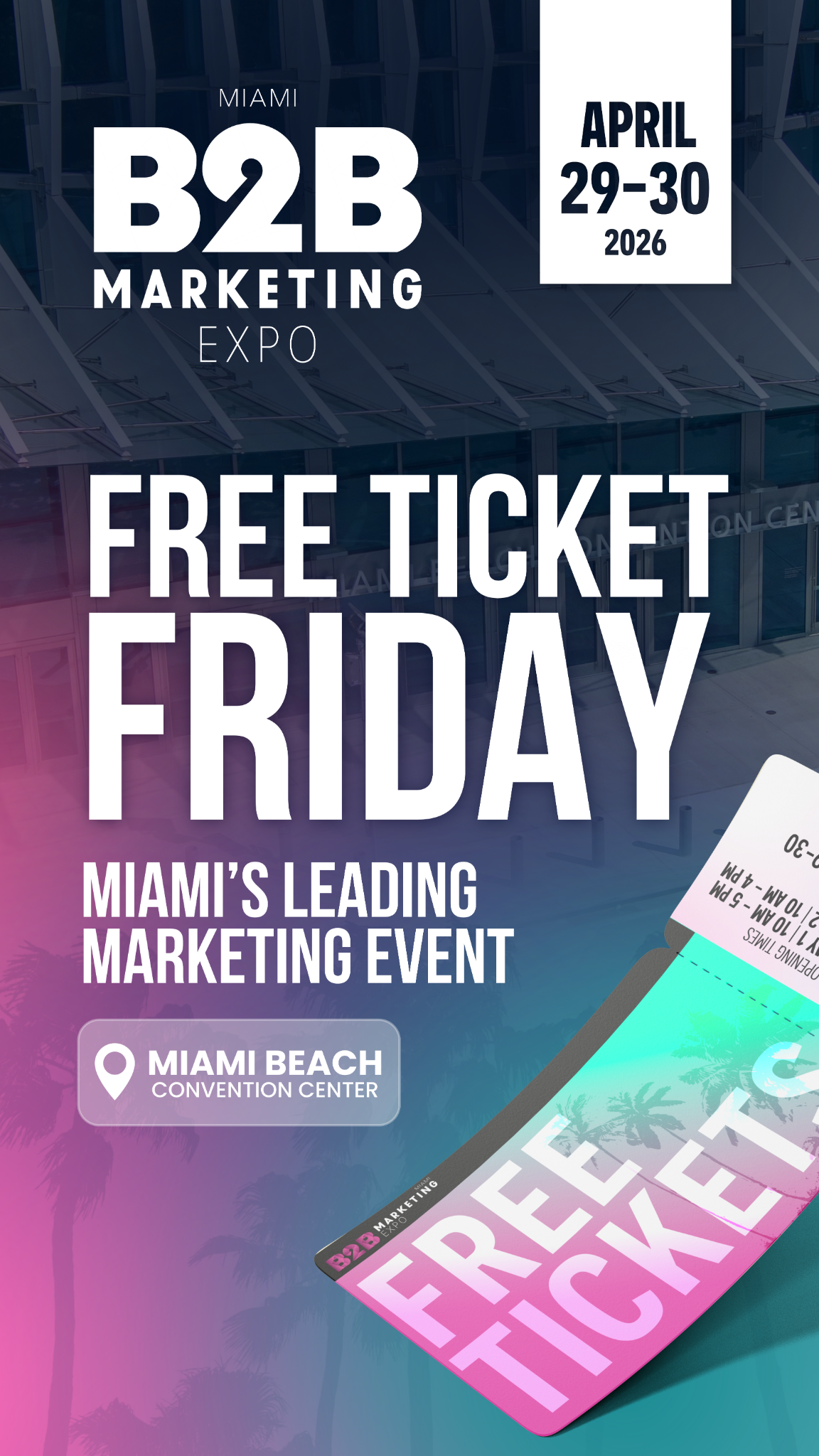 B2B Marketing Expo US Facebook ad