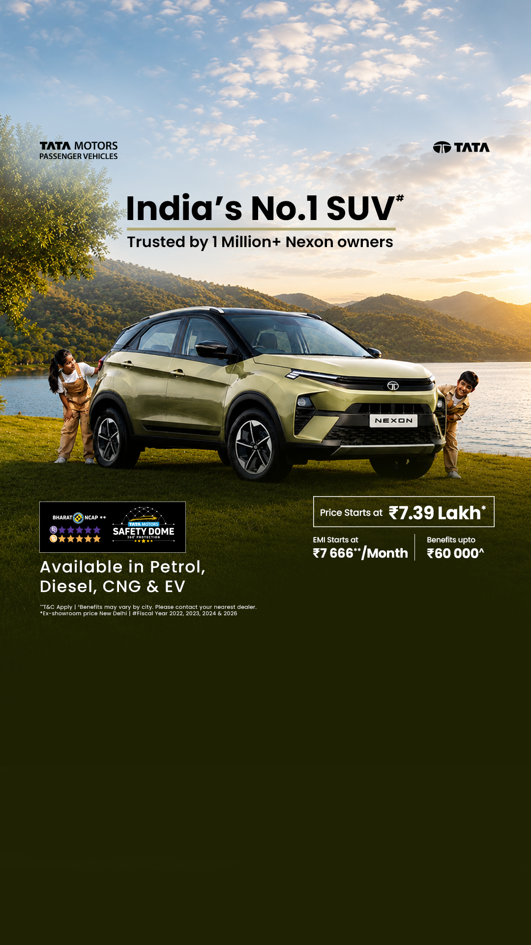 Tata Motors Cars Facebook ad from Jul 3, 2026