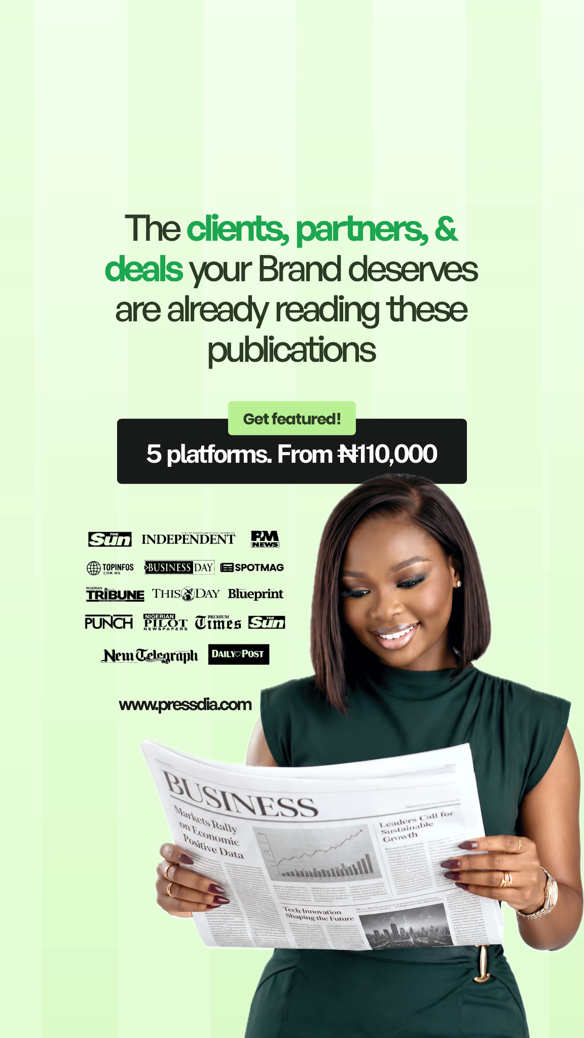Pressdia Facebook ad