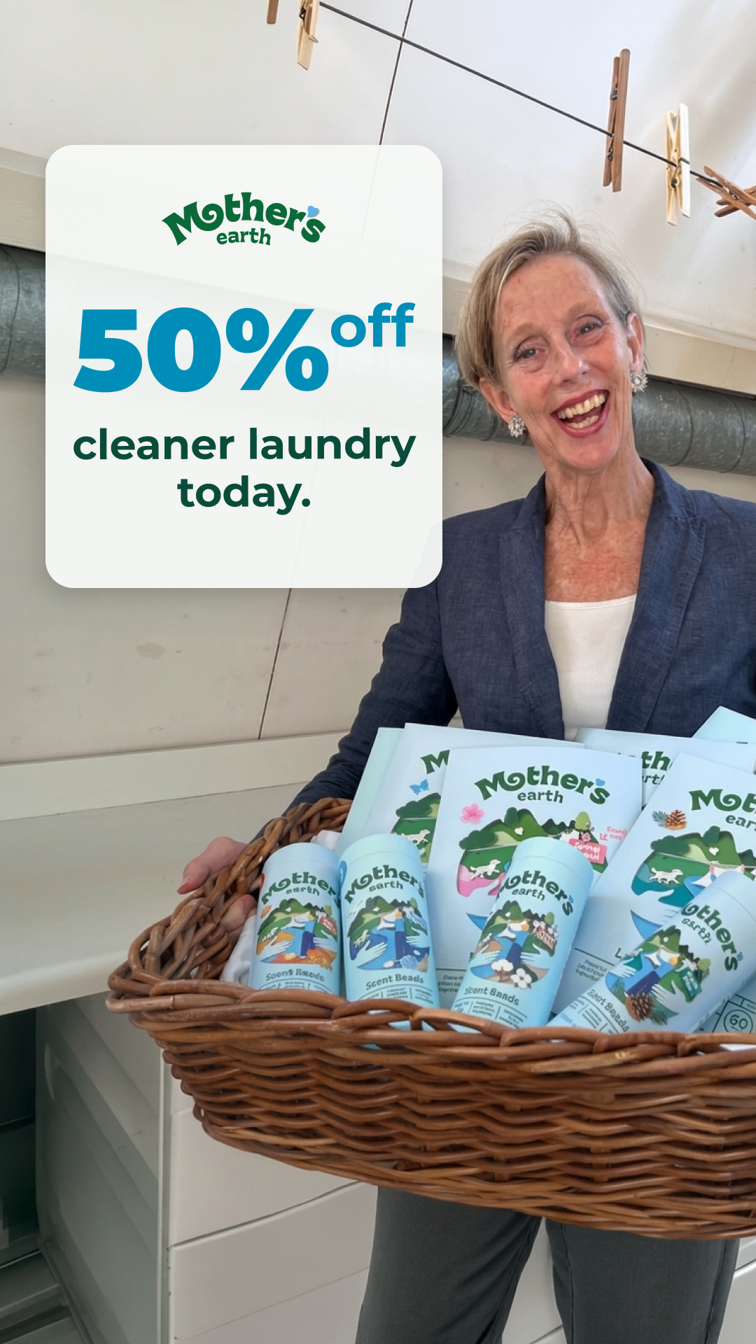 Mothers Earth Facebook ad