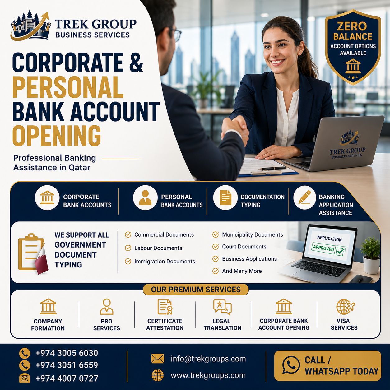 TREK GROUP Business Services Facebook ad