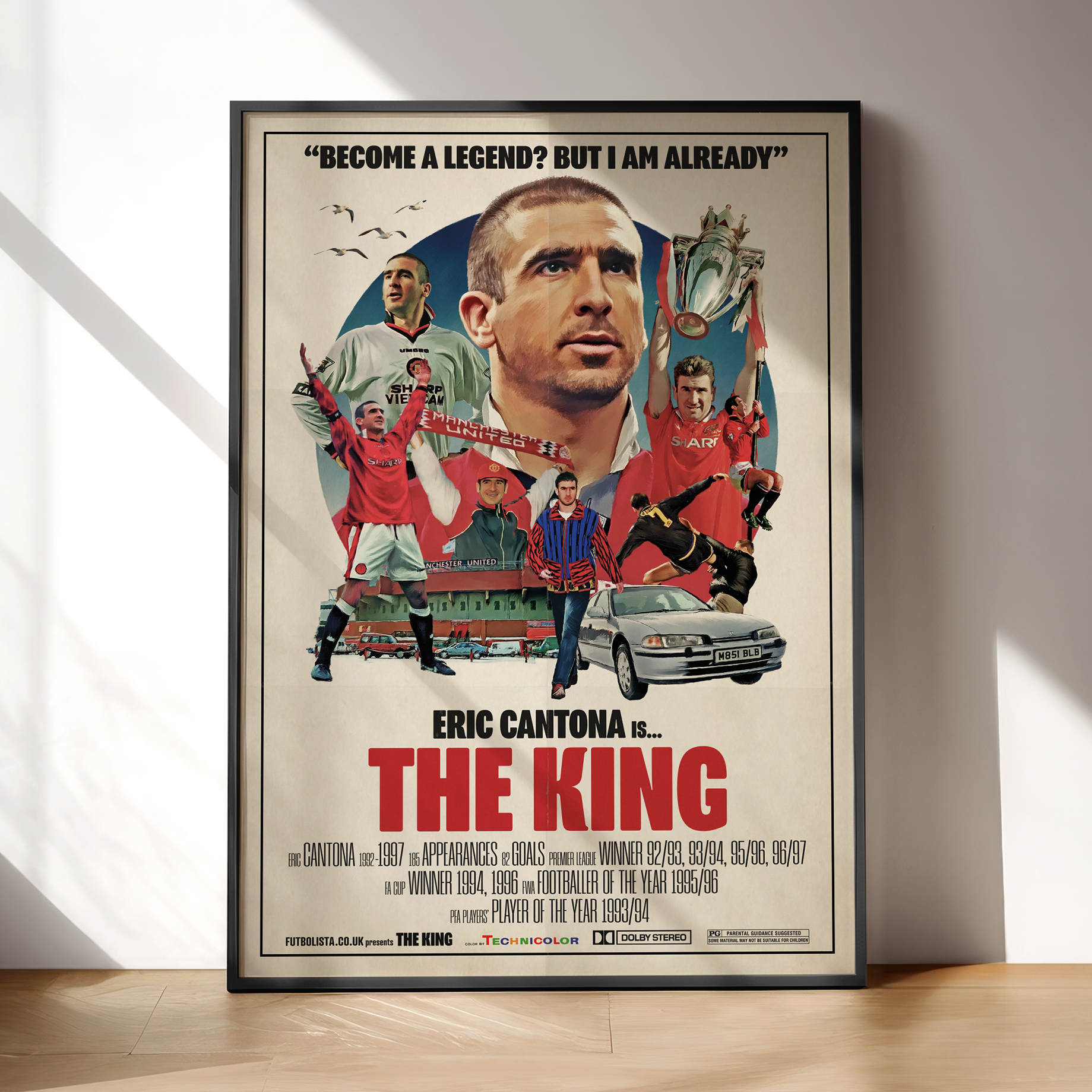 Futbolista Facebook ad: Add a touch of nostalgia to your home…