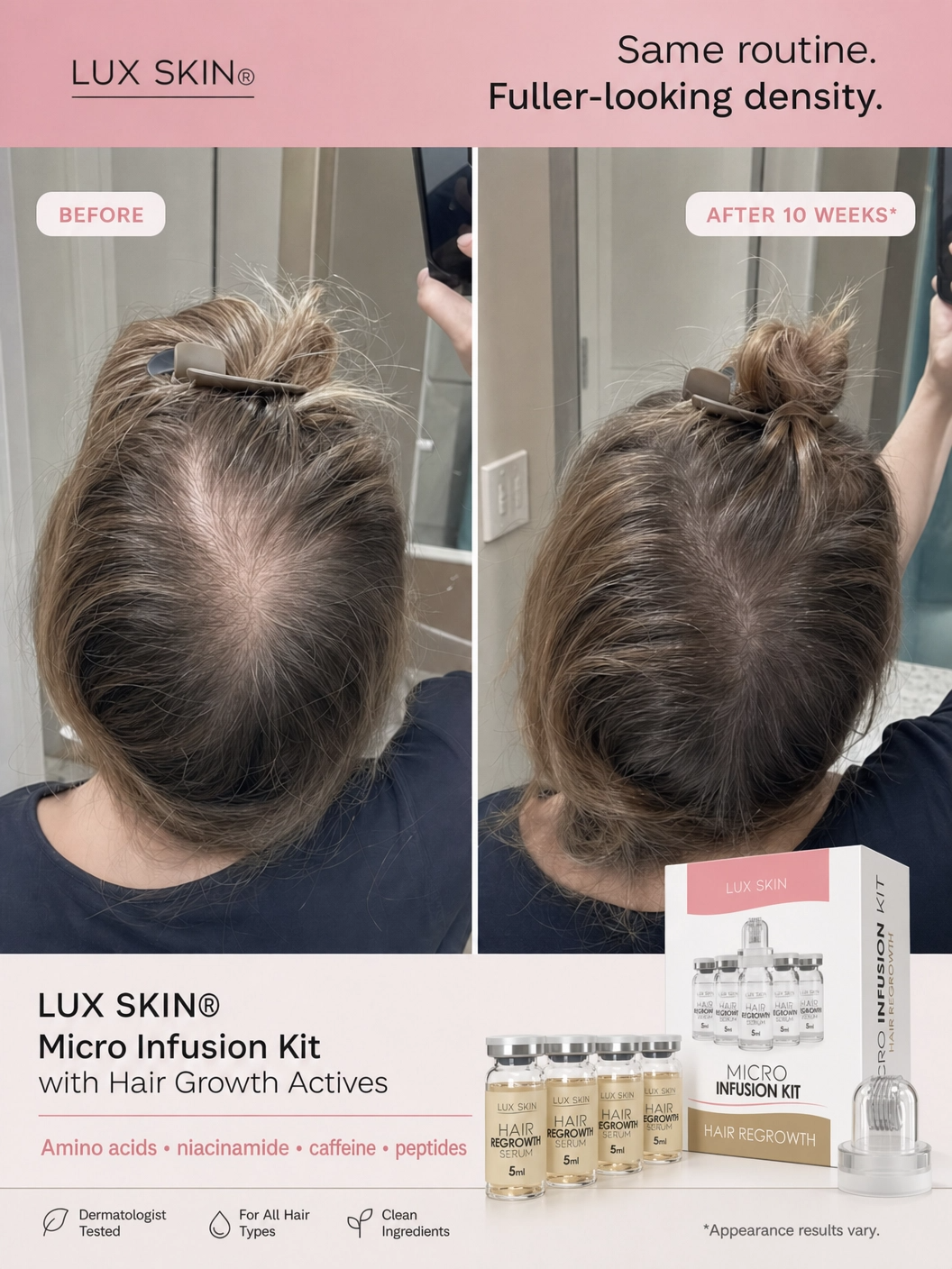 LUX SKIN Facebook ad