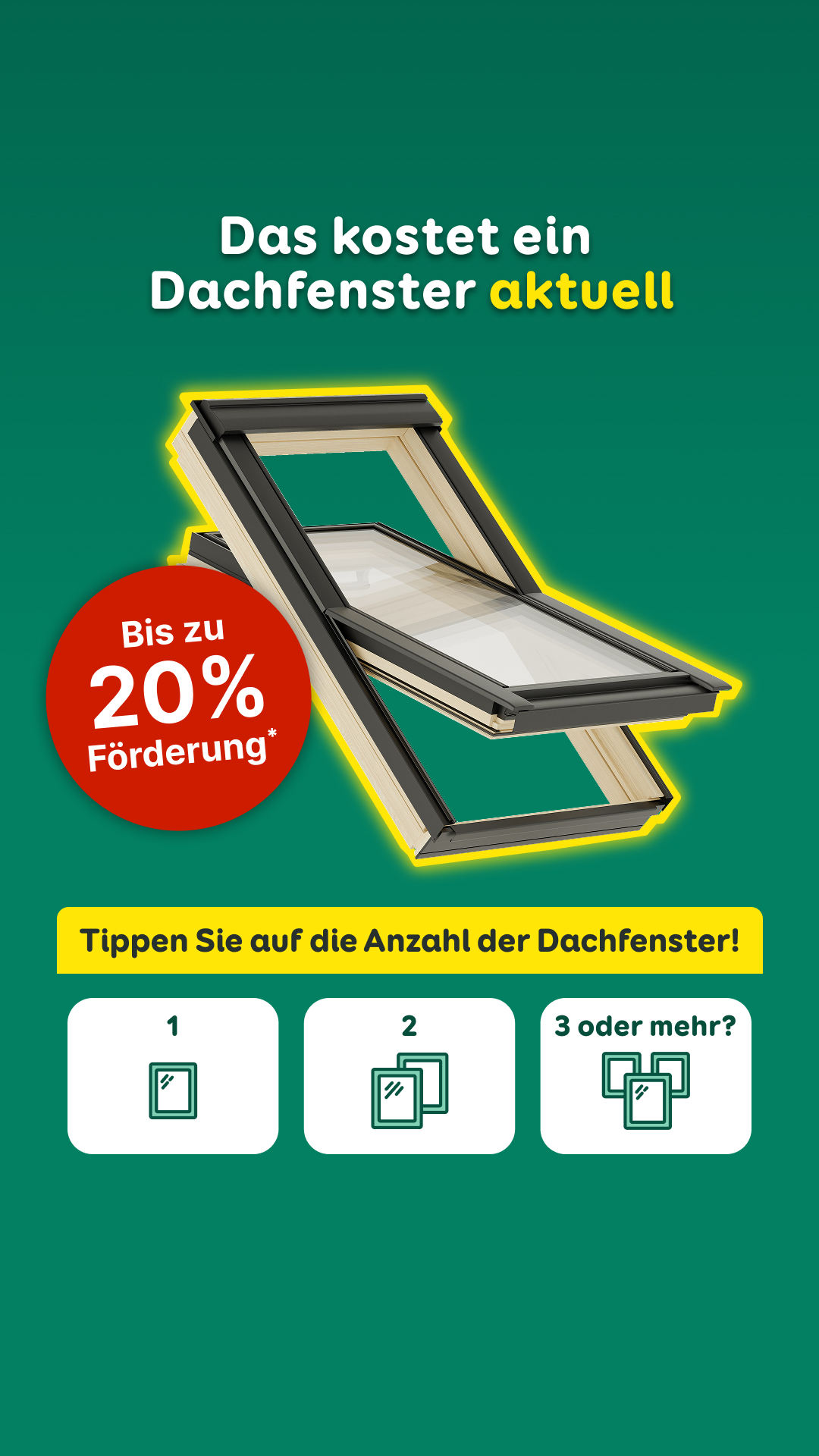 Aroundhome - Dachfenster Facebook ad from Dec 31, 2025