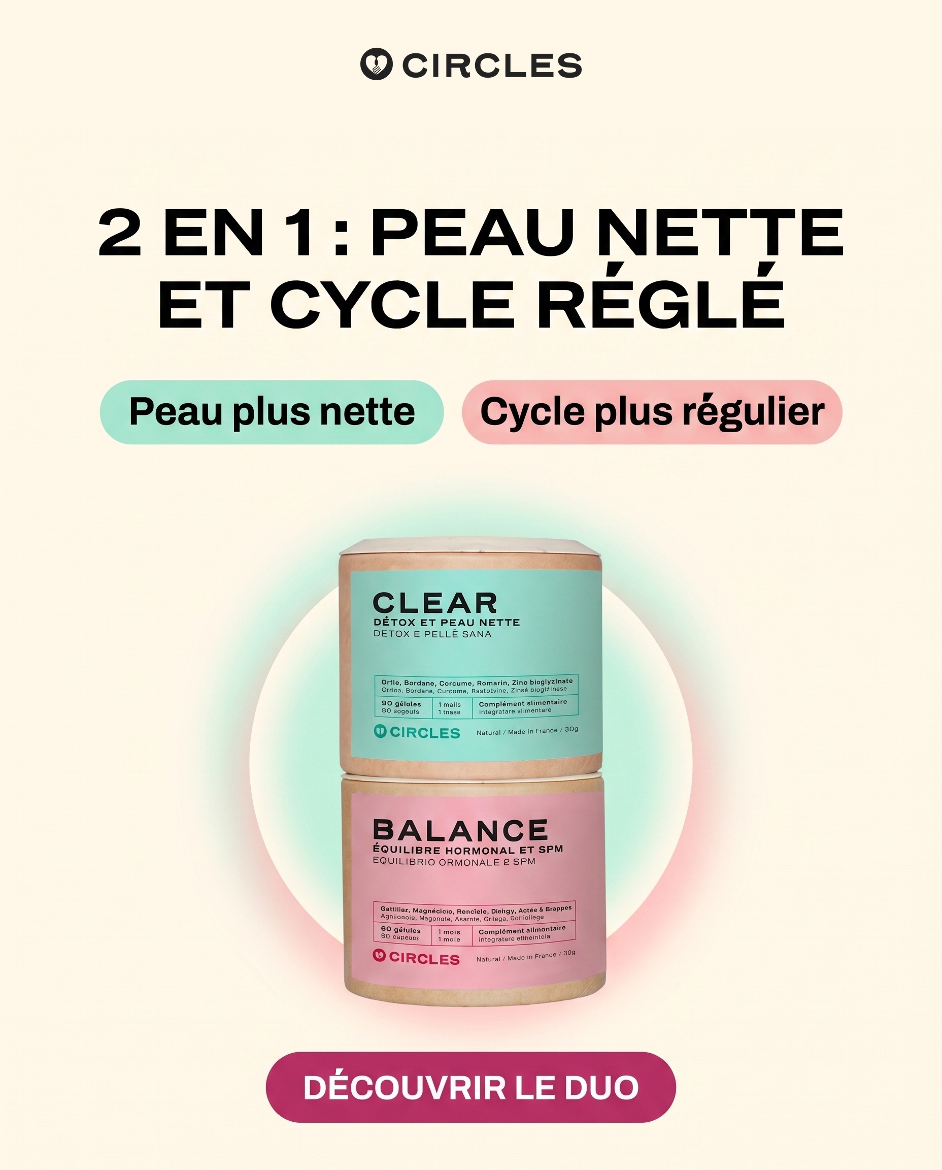 Circles Facebook ad