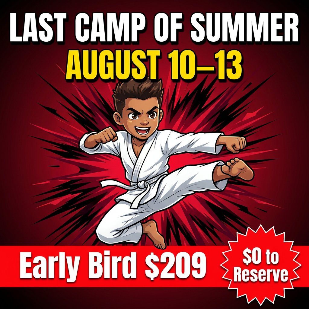 The 1-2 Punch Family Martial Arts & Fitness Center Facebook ad