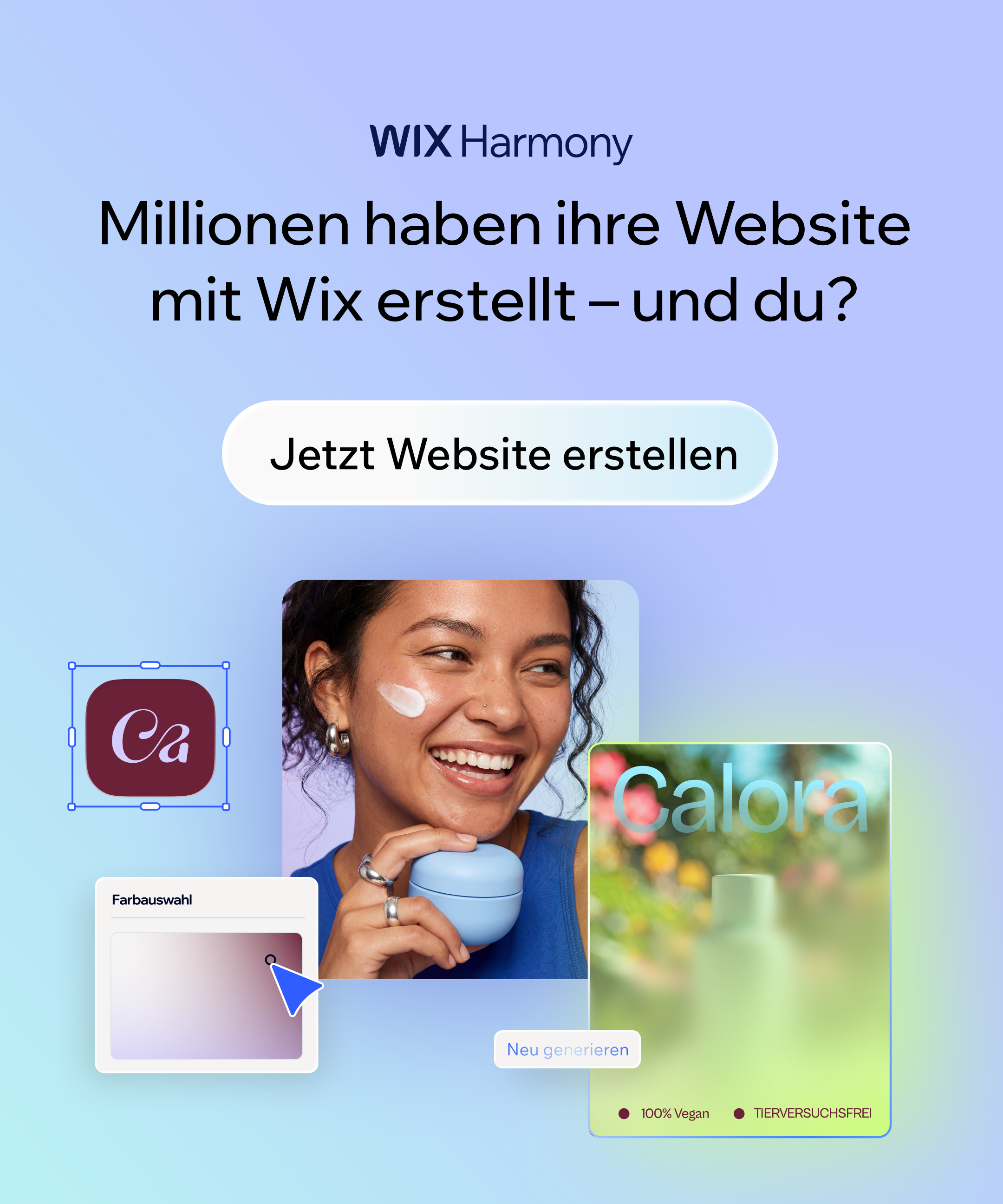 Wix Facebook ad