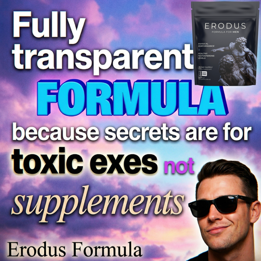 Erodus Formula For Men Facebook ad