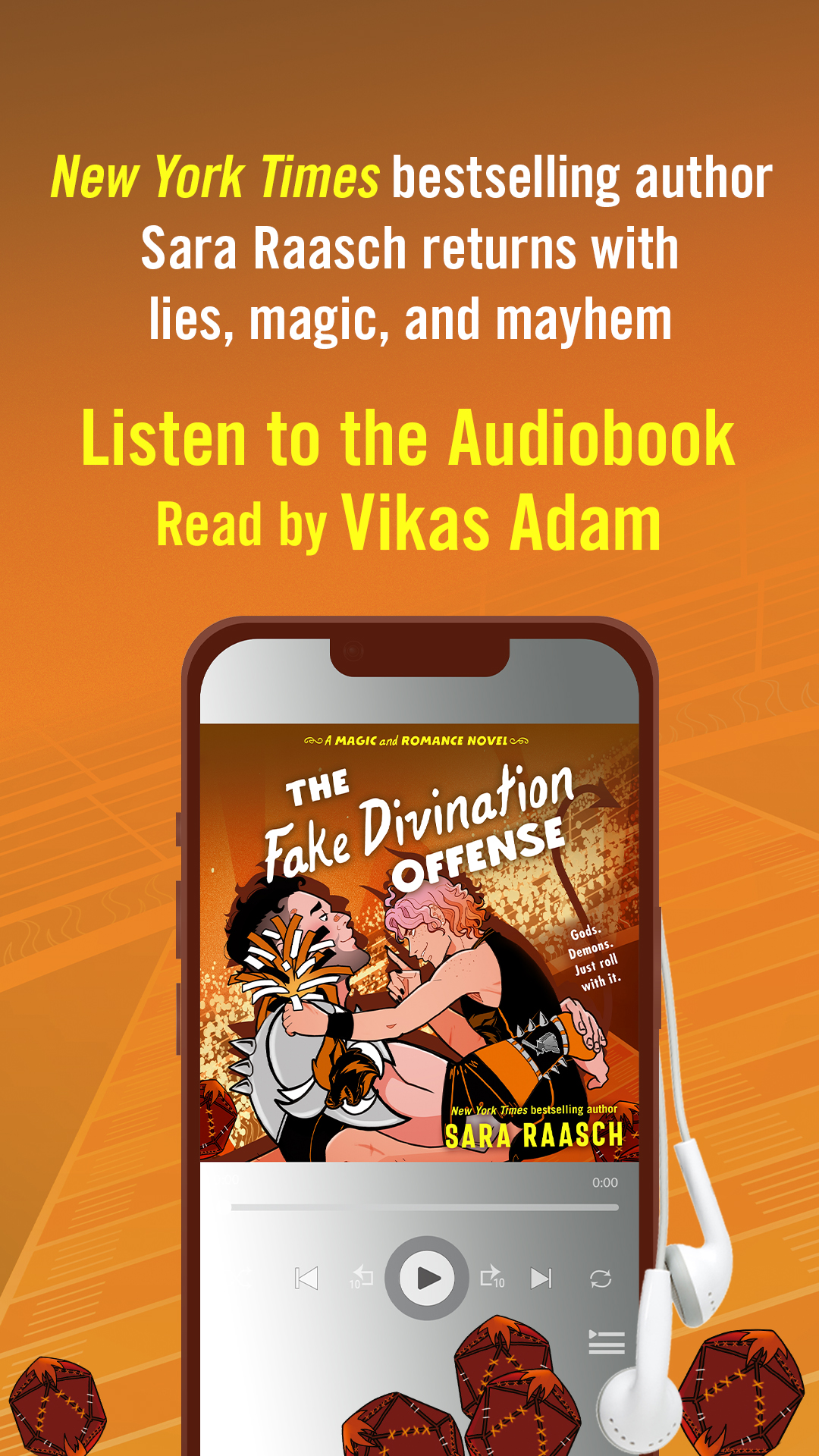 Macmillan Audio Facebook ad: Listen to the Audiobook