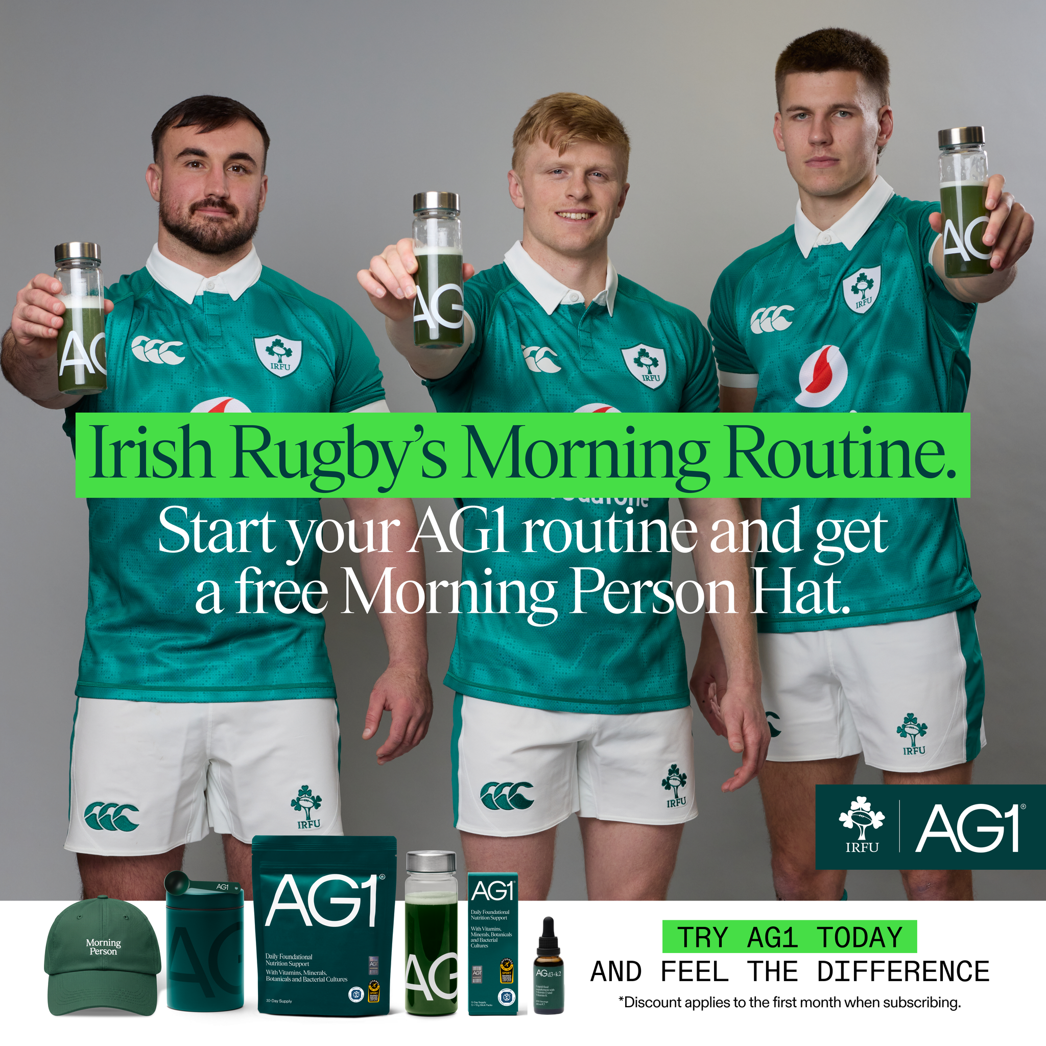 AG1 by Athletic Greens Facebook ad