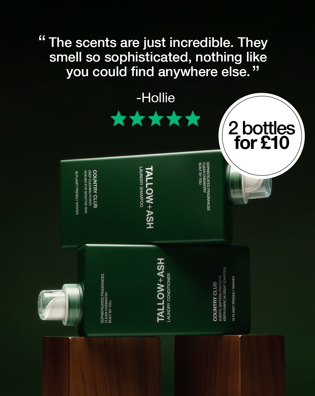 Tallow + Ash Facebook ad