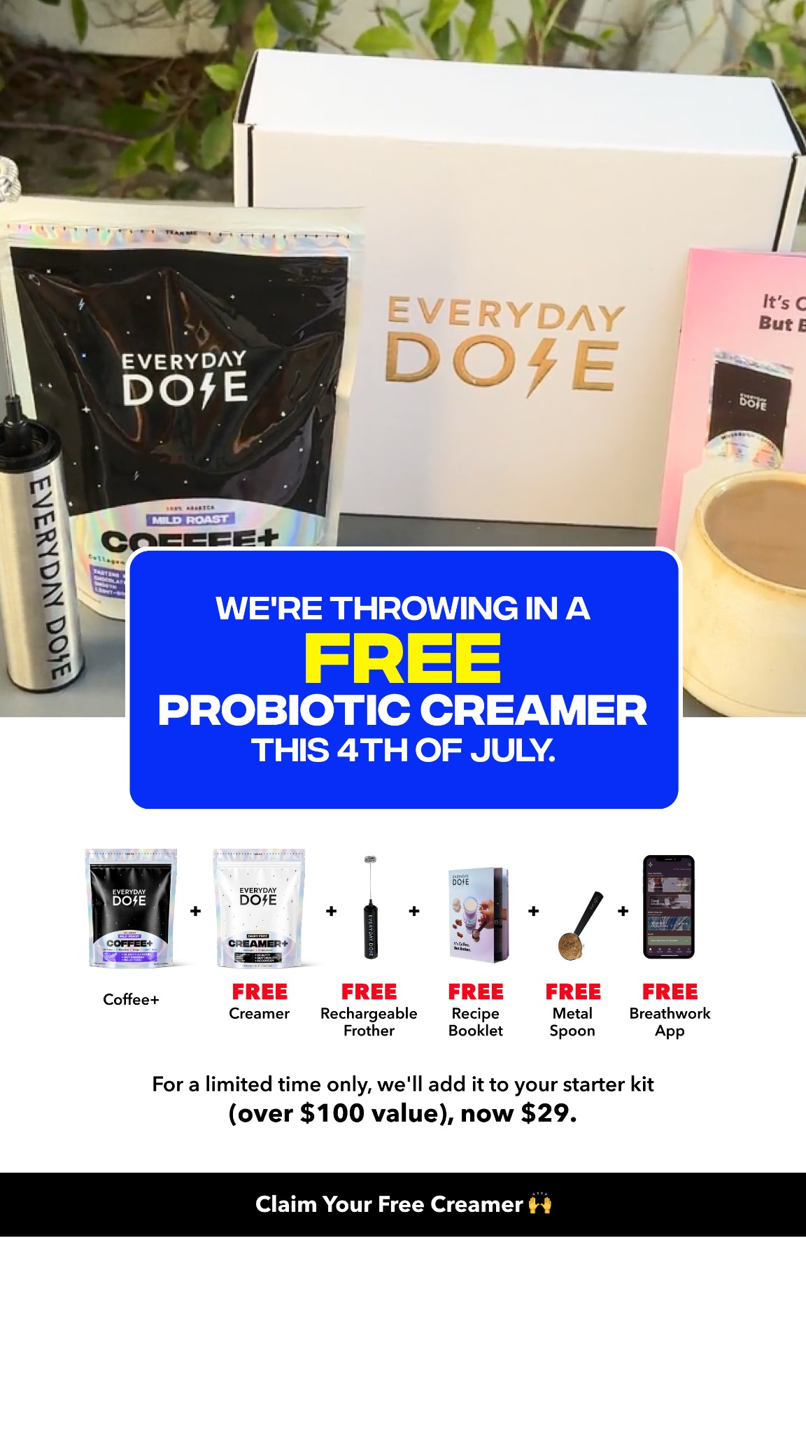 Everyday Dose Facebook ad