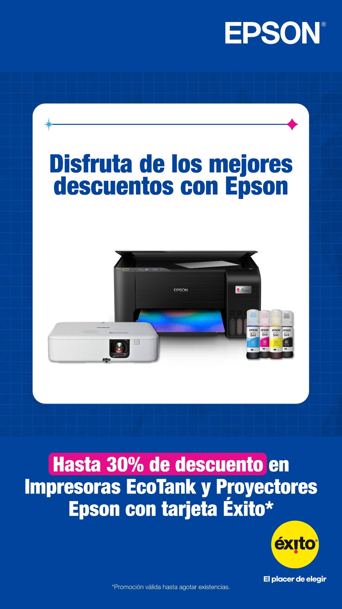 Éxito Facebook ad