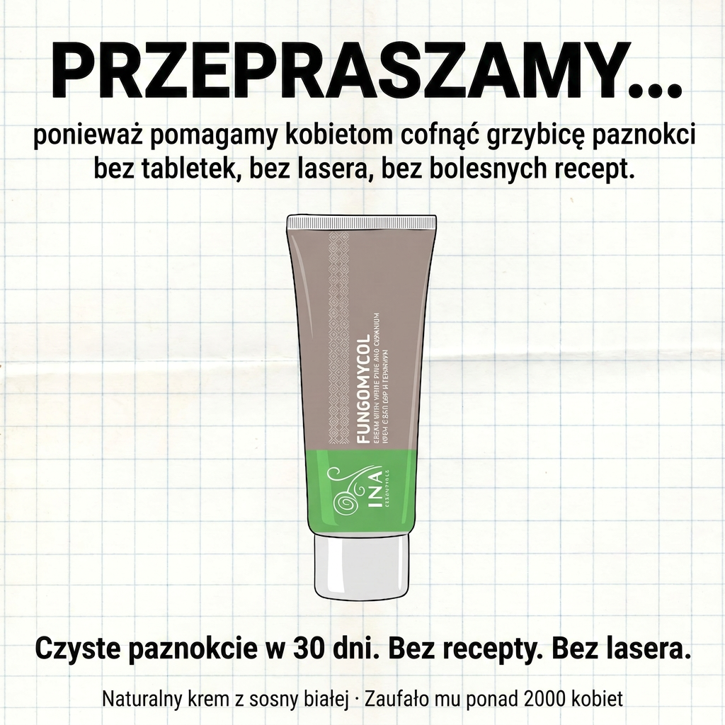 Kosmetyki Organiczne - InaEssentials.pl Facebook ad: Bez tabletek. Bez lasera. Tylko zdrowsze paznokcie.