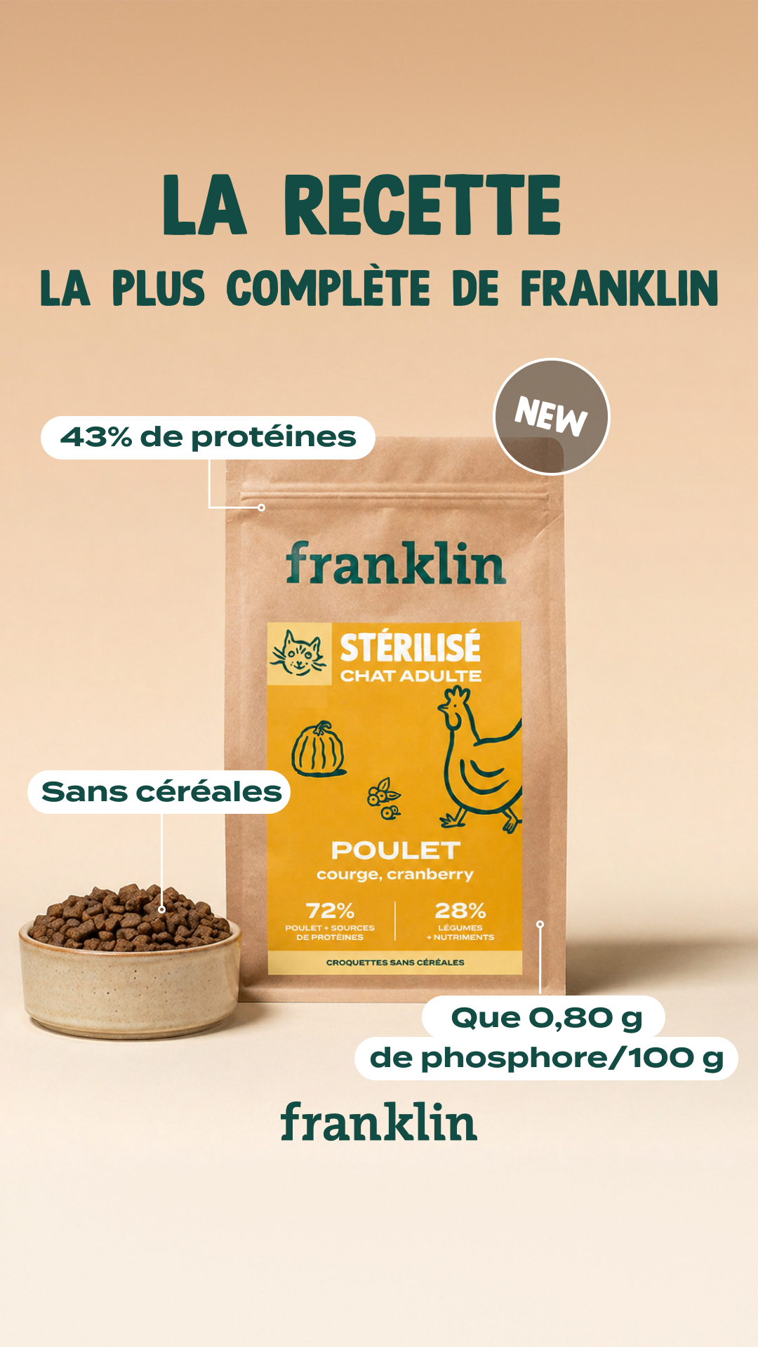Franklin Pet Food Facebook ad