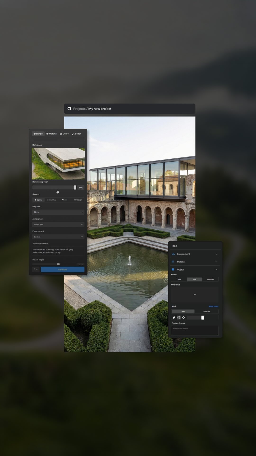 AlphaRender Facebook ad: From sketch to a full atmosphere - in…