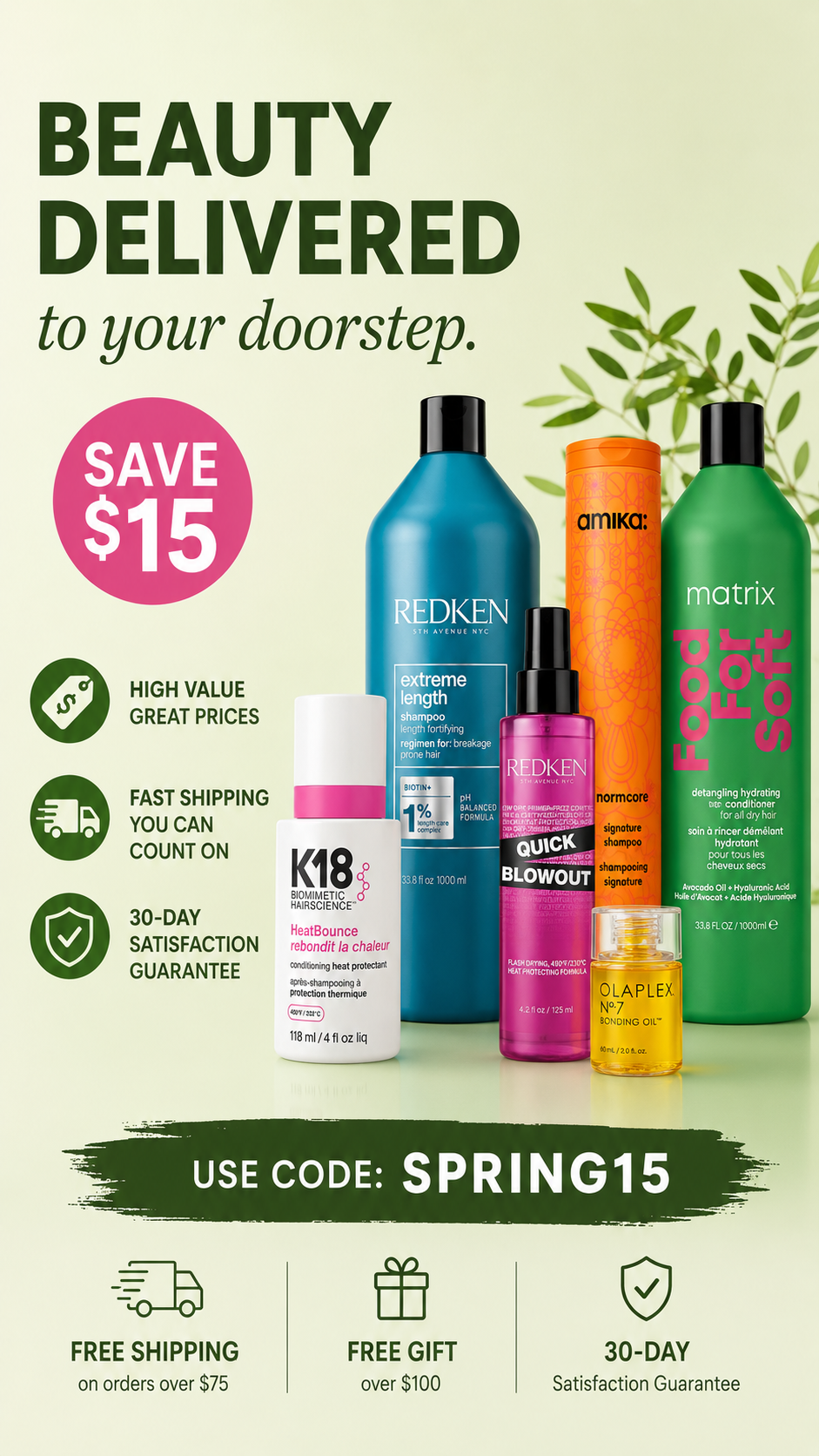 Coastal Beauty Facebook ad