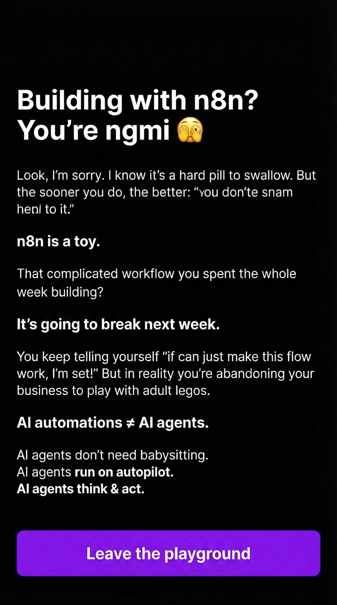 trycrush.ai Facebook ad