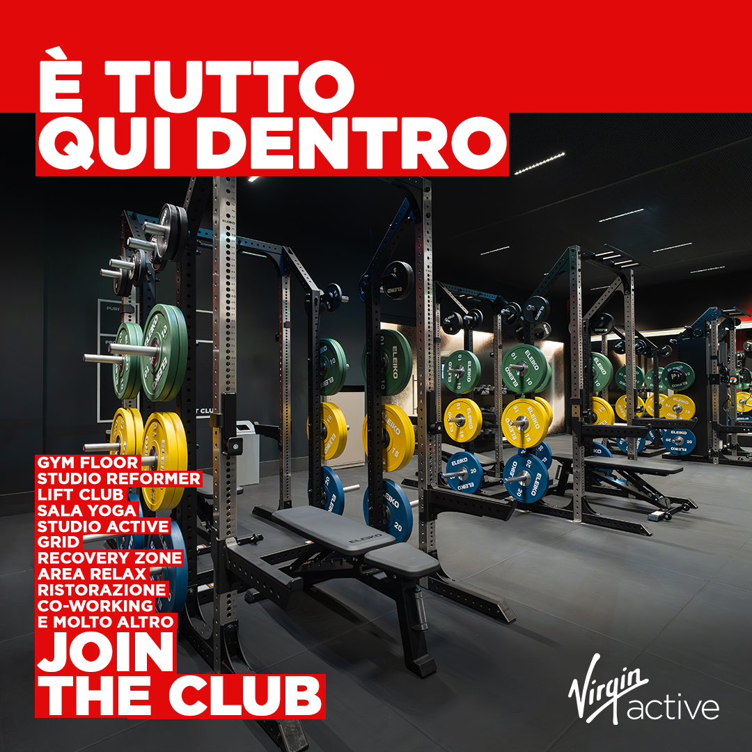 Virgin Active Facebook ad: 2 Mesi Gratis