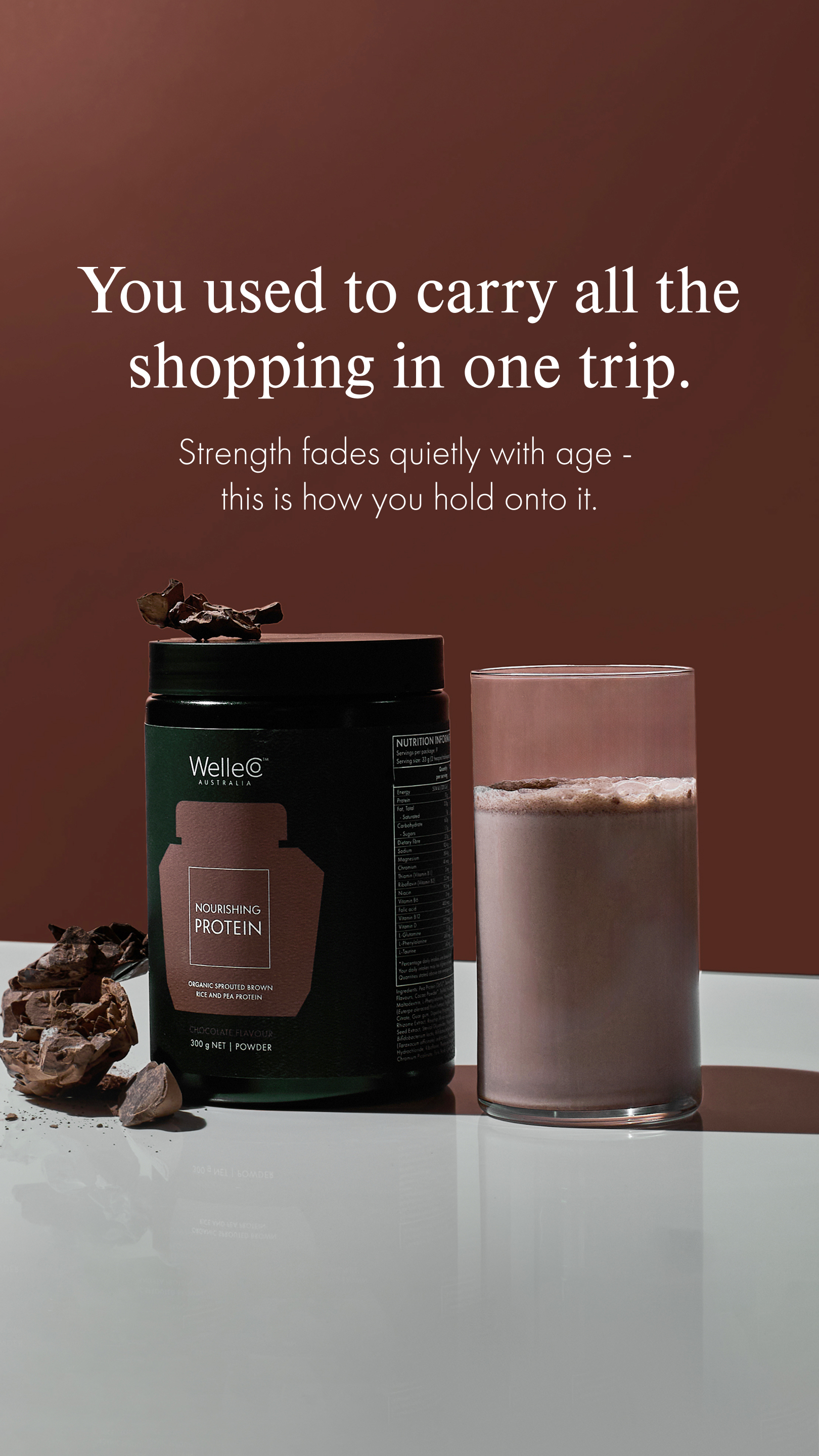 WelleCo Facebook ad