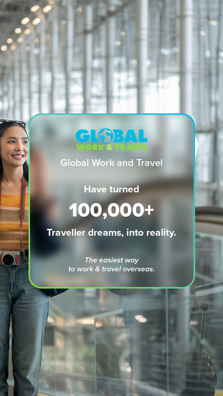 Global Work & Travel Facebook ad