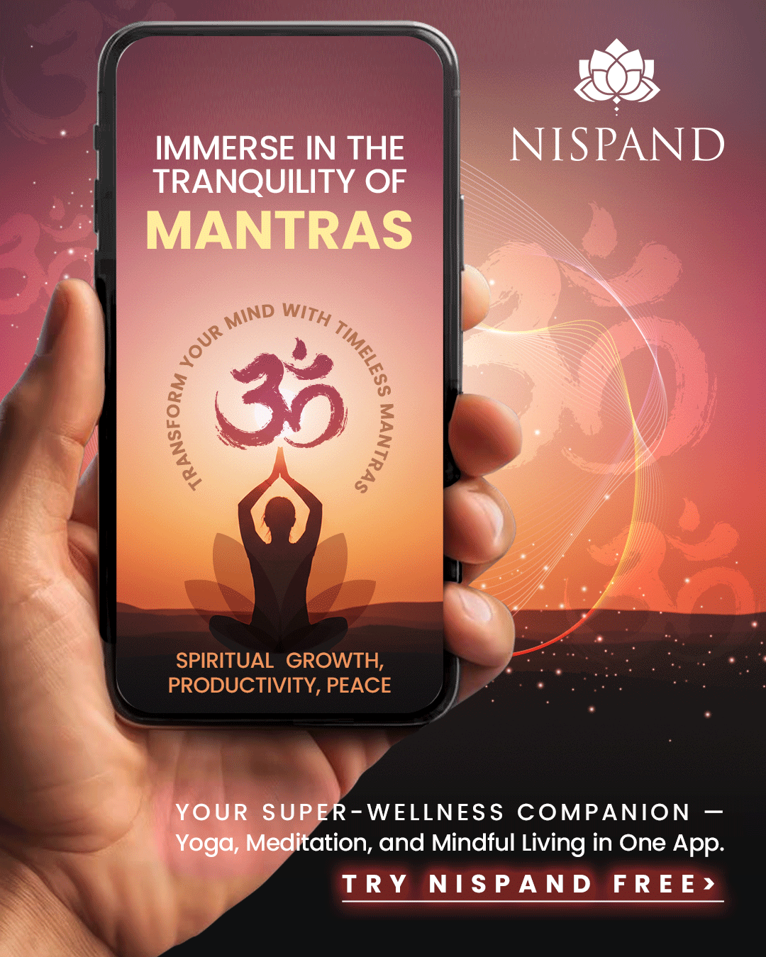 Nispand: Wellness SuperApp Facebook ad