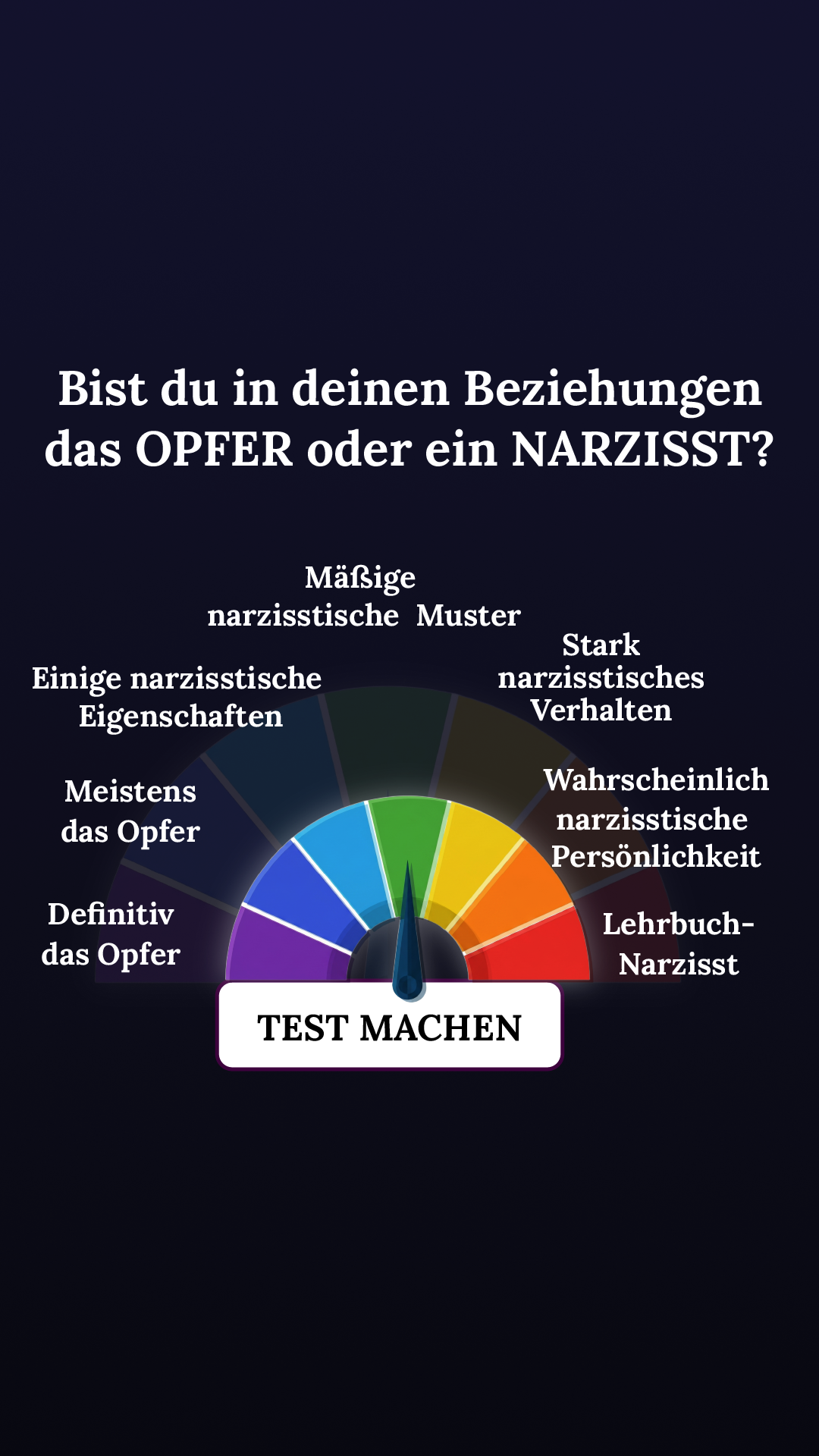 Personality Type Facebook ad