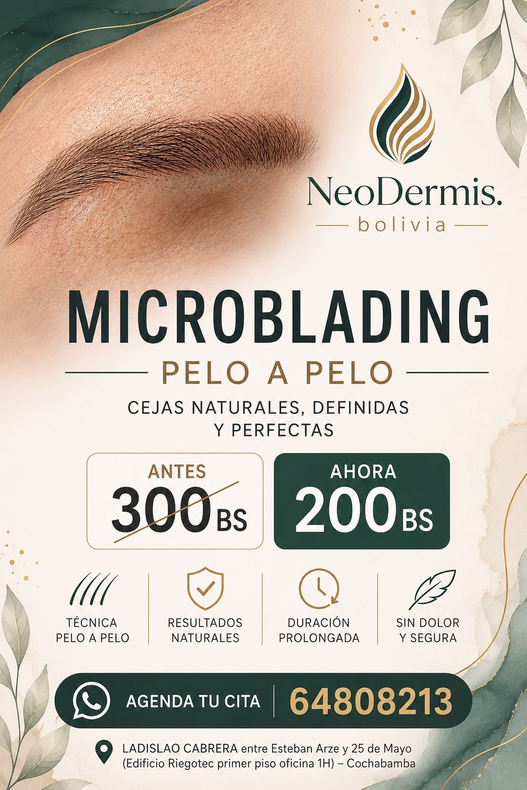 Neodermis. Facebook ad