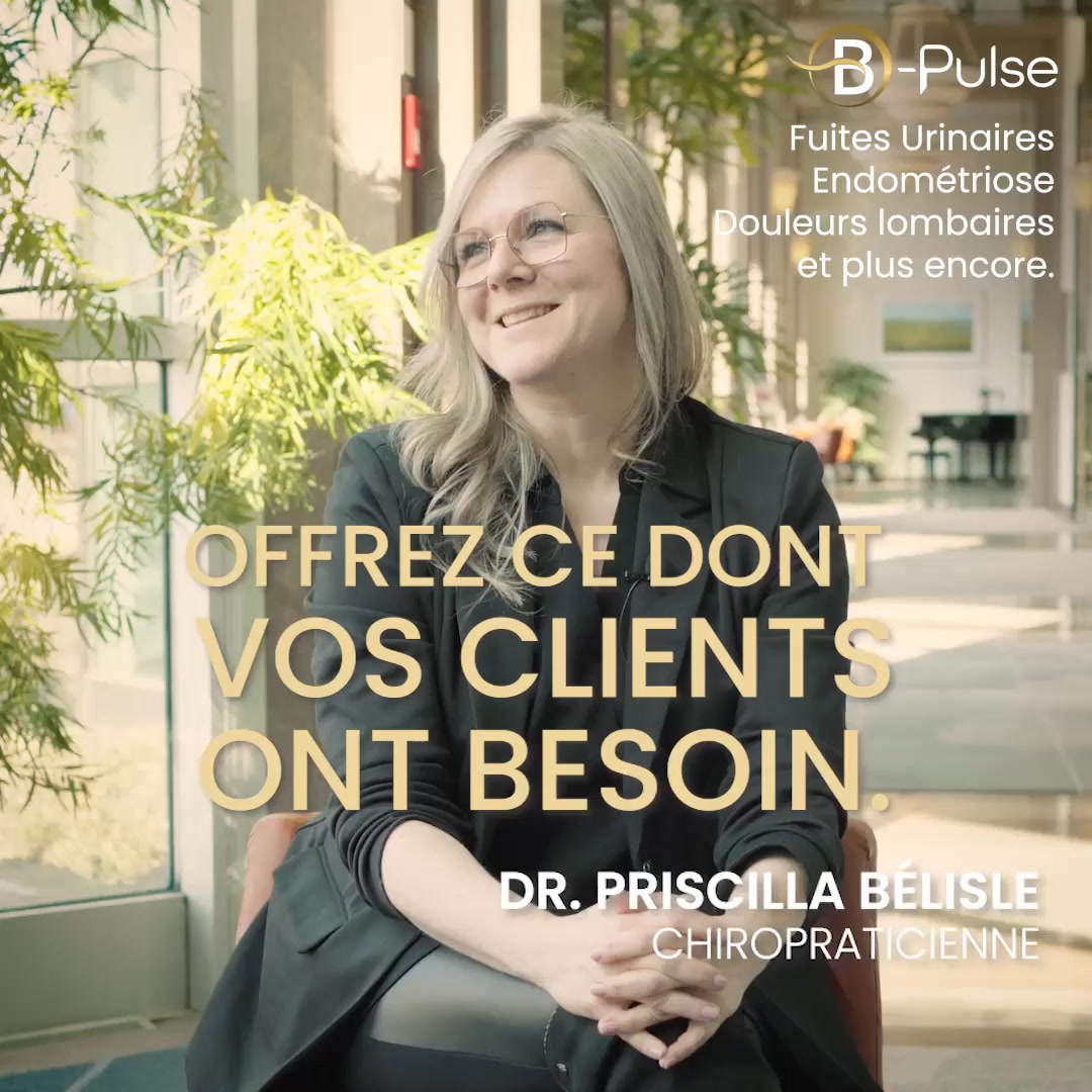 B-Pulse Chair Facebook ad: Offre exclusive 9 mois sans paiement
