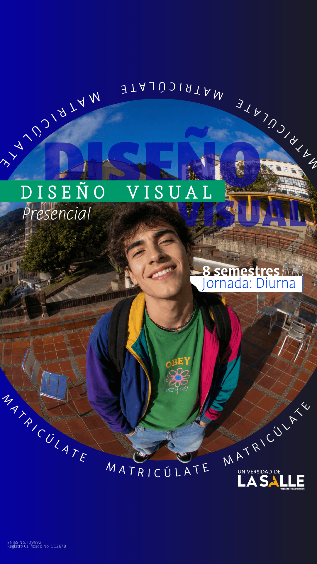 Universidad de La Salle Facebook ad from Jun 11, 2026