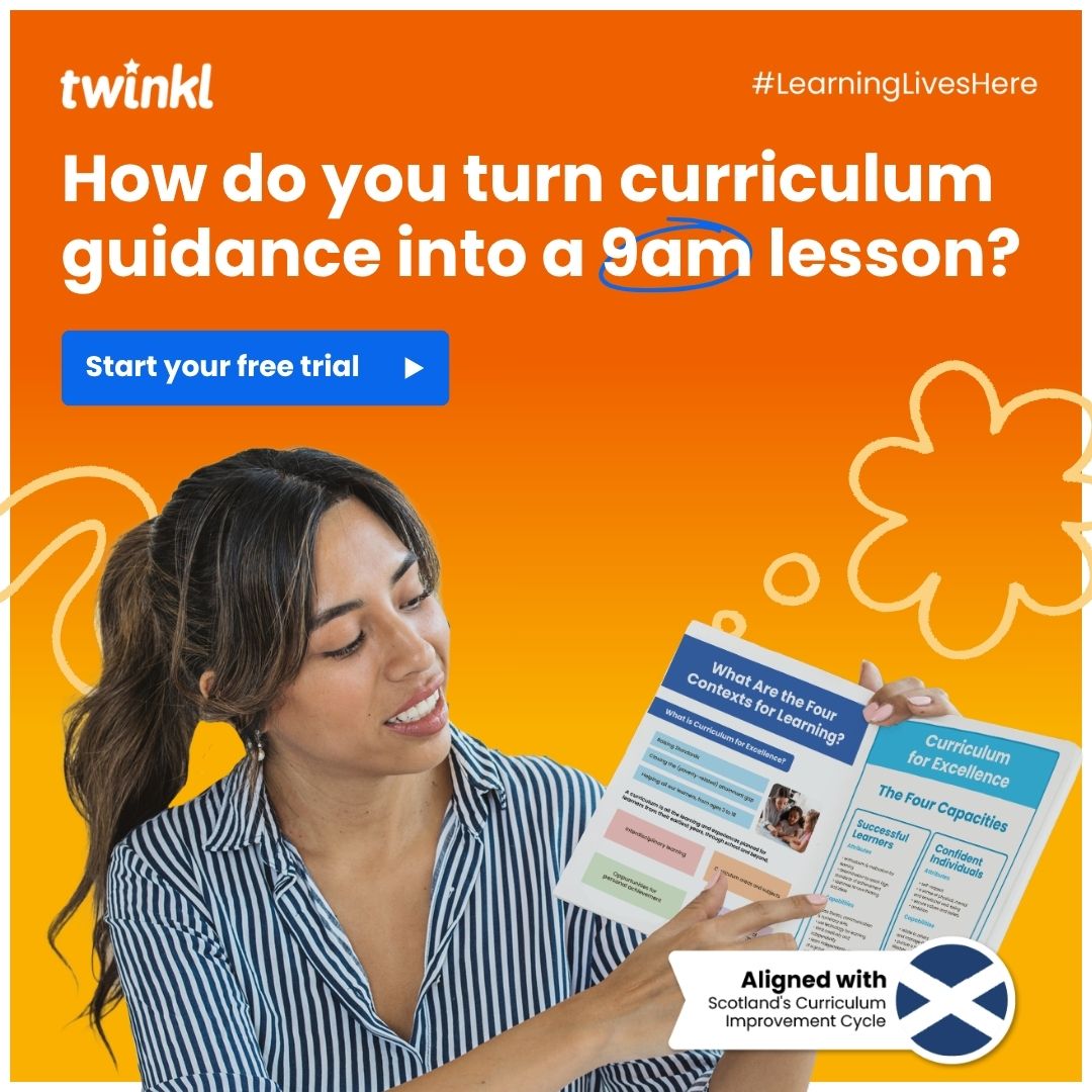 Twinkl Resources Facebook ad