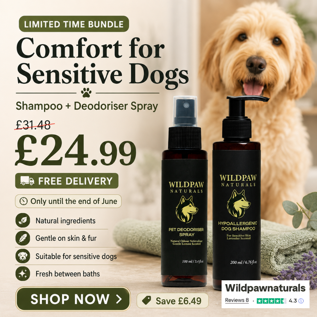 WildPaw Naturals Facebook ad: Save £6.49 on Our Grooming Bundle